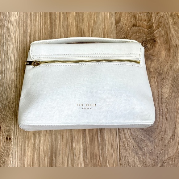 Ted Baker Tophandle Bag White Like New - Picture 5 of 6